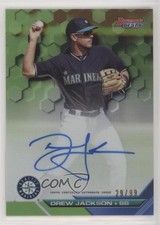 2016 Bowman's Best of Green Refractor 29/99 Drew Jackson #B16-DJ Auto s3e