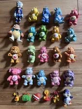 Vintage Kenner 1980’s Care Bears With cousins Posable With Accessories Lot