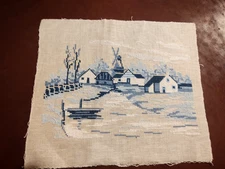 completed finished cross stitch 9"x6'' Unframed New Decoration Nederland