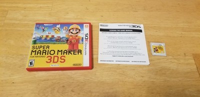 Super Mario Maker - Complete CIB - Nintendo 3DS - Tested