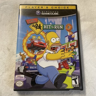 Simpsons Hit & Run - Nintendo Gamecube. Complete in Box CIB. Tested Working!