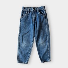 Vintage Rustler Blue Jeans Denin Pants Kids Boy girl 8 USA