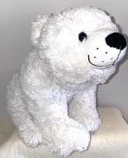 Kohls Care Polar Bear 15" Plush Nancy Tillman The Night You Were Born Story 2011