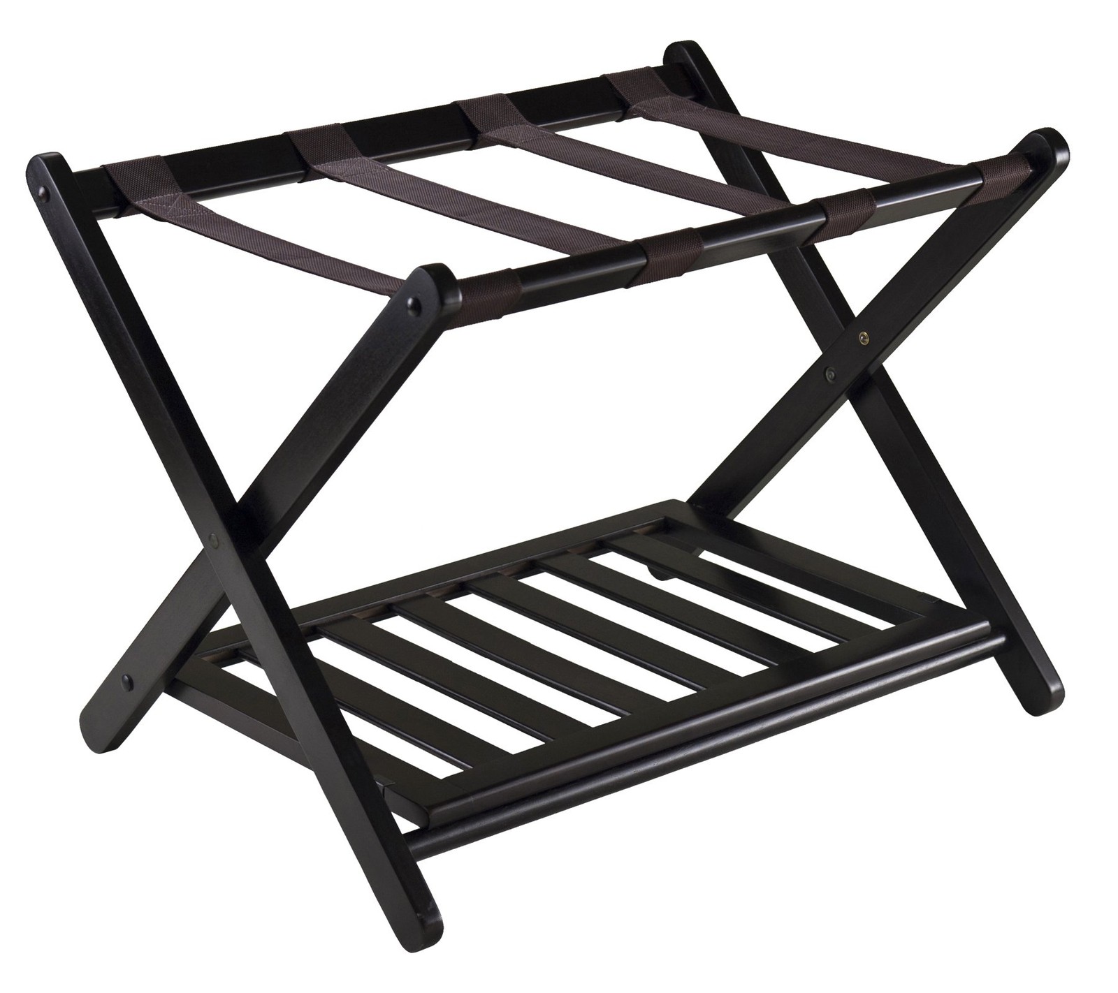 Rack, Storage Shelf, No Assembly - Espresso