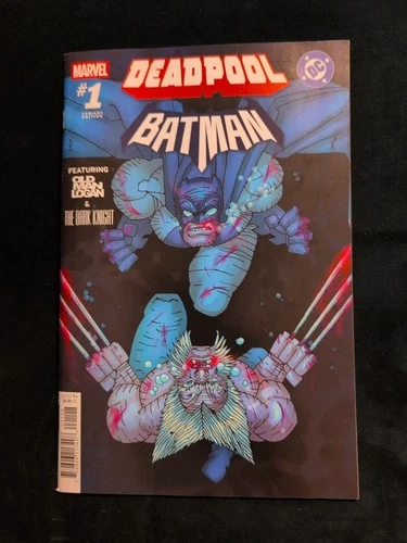 DEADPOOL BATMAN #1 FRANK MILLER INCENTIVE VARIANT WOLVERINE