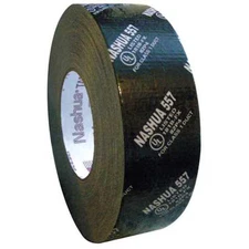 Nashua 557 Duct Tape, Black, 60 Yd L, 1-7/8 In W