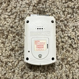 SEGA Dreamcast VMU Memory Card White/Gray LCD Screen