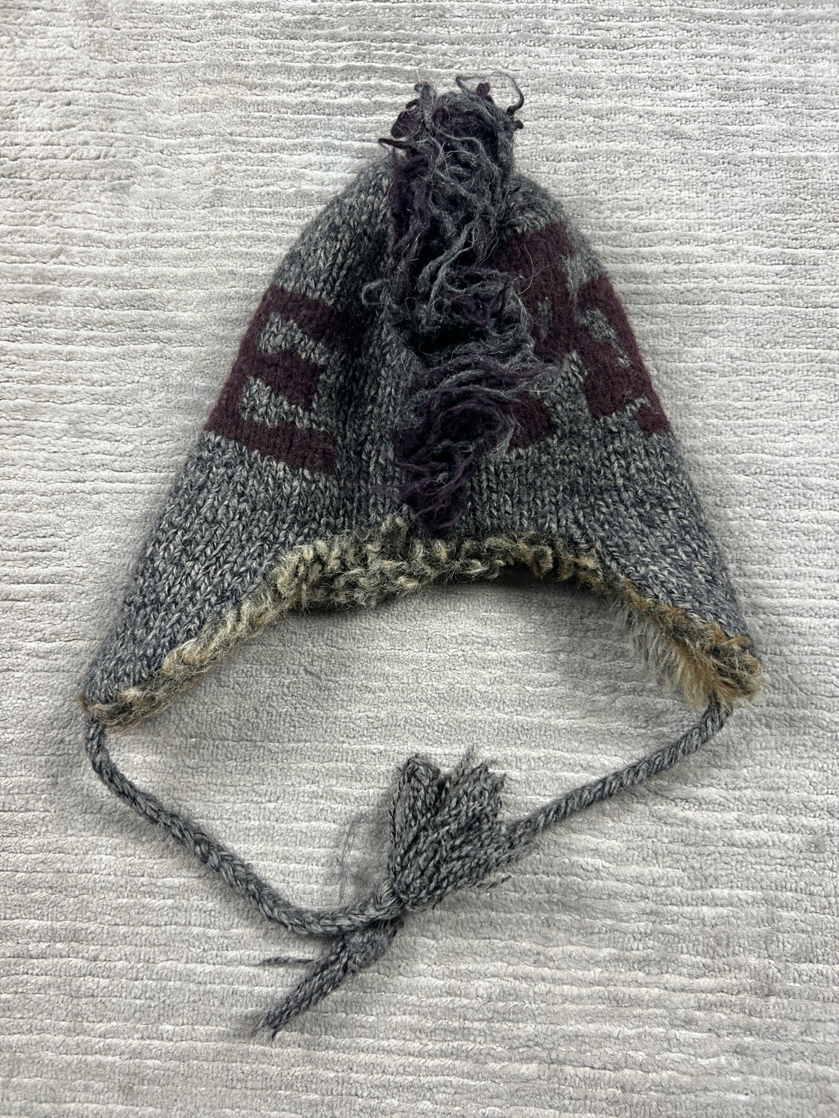 American Eagle Mohawk Trapper Winter Hat Faux Fur… - image 1