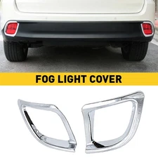 Rear Bumper Fog Lights Covers For 2014-2019 Toyota Highlander Car Accessories US