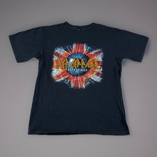 Vintage 2005 Def Leppard Rock of Ages Concert Band Black T-Shirt Size M