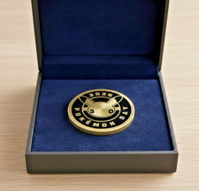 Pokémon Day 2026 Coin Medaille Metall Schwarz Gold 30th Anniversary