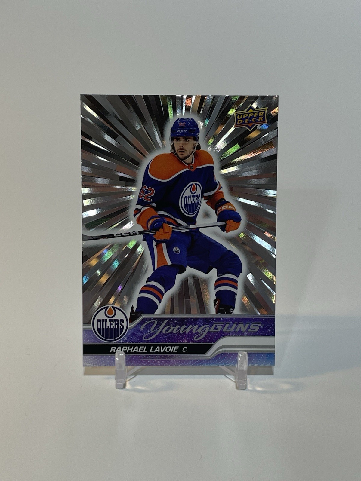 2023-24 Upper Deck Series 2 - Young Guns Raphael Lavoie #499 Outburst (RC)