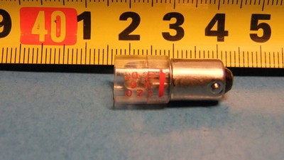 Menge 9 Stück GENERAL ELECTRIC CEMA BA9S6LR Ref. Nr. 187871 Lampe /...
