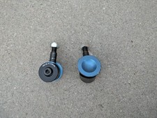 Par de vástago de horquilla y abrazadera angular de bloqueo de precisión para silla de ruedas Tilite W26