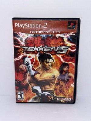 Tekken 5 PS2 PlayStation 2 NO MANUAL