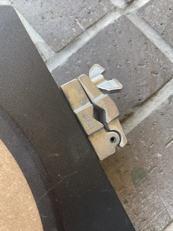 Almohadilla de caja de tambor Tama TS100 de colección blanca y negra hecha en Japón Foto 4 de 4