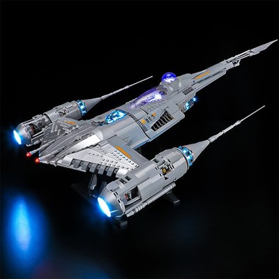 LED Licht Kit für Lego 75442 N-1 Starfighter des Mandalorianers DIY Licht Set