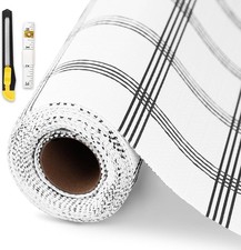 Drawer and Shelf Liner for Kitchen Cabinet,Non-Adhesive Cabinet Liner 18in x