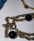Costume (4) Pieces Colorful Plastic & Metal Jewelry | Necklaces | Bracelet ￼￼ — photo 2