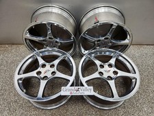 2000-2004 C5 Corvette Oem Wheel Rim Set Front Rear 17x8.5 18x9.5 Used Decent 2000-2004 C5 Corvette Oem Wheel Rim Set Front Rear 17x8.5 18x9.5 Used Decent