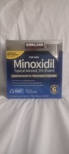 Kirkland Signature Minoxidil 5 Foam for Men   Hair Regrowth   6 Month Supply