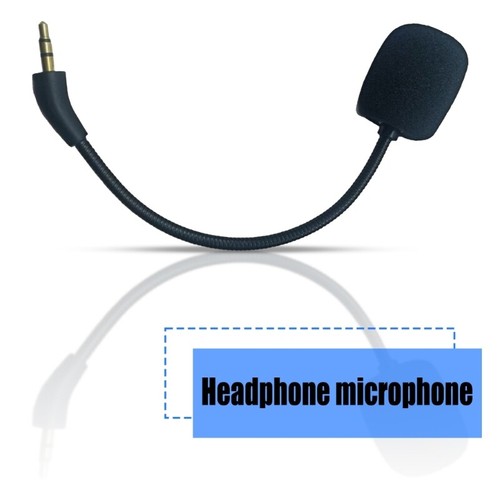 Replacement Mic with Sponge Cover for K820NC Gaming Headphone Black - Zdjęcie 6 z 8