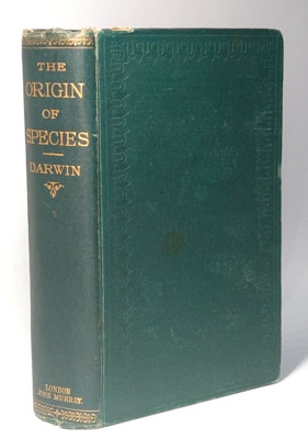 1880 THE ORIGIN OF SPECIES BY CHARLES DARWIN 22ND THOUSAND 6TH ED EVOLUTION
