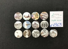 AAFES POGS, 5th Printing,13 POGS, 25c COMPLETE set, #P1365 or #P1366, EXCELLENT