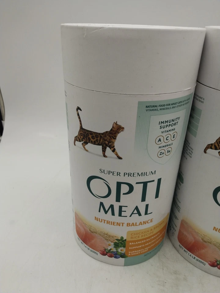 2 Opti Meal Super Premium Comida para Gatos Adultos Vit Miner NUEVO 01/2024.              227 Foto 2 de 4