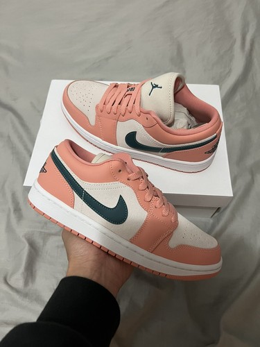 Nike Air Jordan 1 Low Light Madder Root Pink Size 8.5W/7Y-DC0774-800 READYTOSHIP | eBay