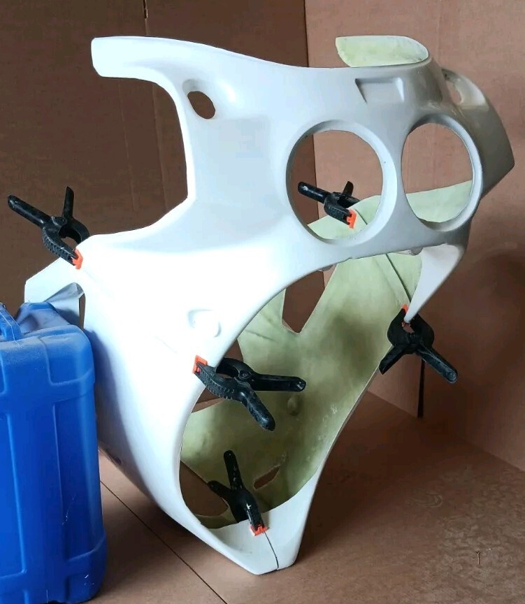 Kawasaki ZXR 750 H ZXR750H 1989/90 Front Fairing Panels Fiberglass