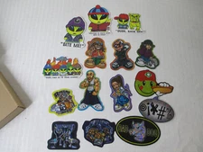 Vintage stickers 2002 fifty Sun,Tribal, Street Breed, 1999 Brand imports LOT 15