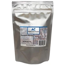Potassium Chloride - KCl - 1 Pound -  99%+ Pure