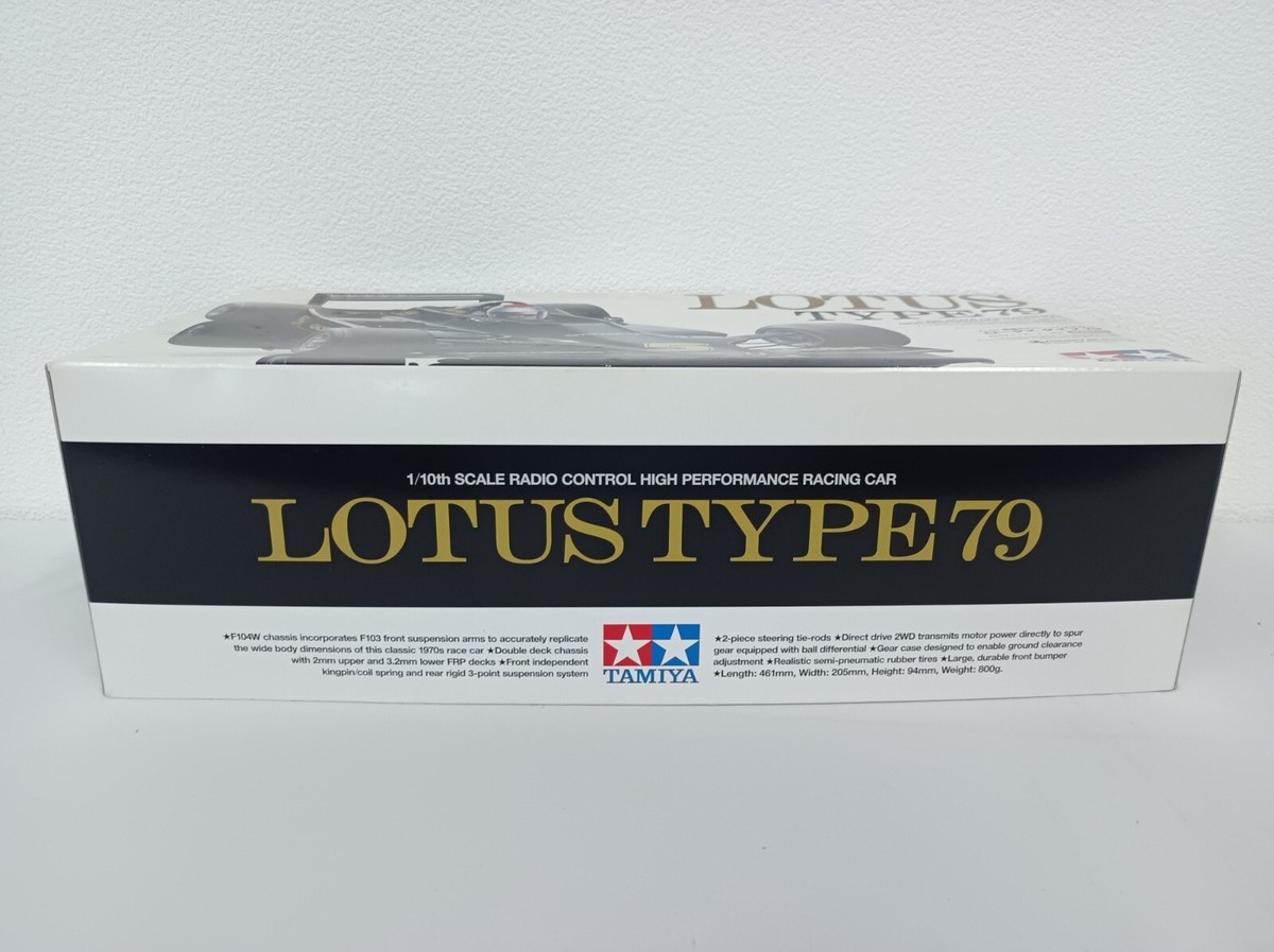 TAMIYA 1/10 RC Lotus Type 79 F104W Chassis Racing Car Model TAMIYA 1/10 RC Lotus Type 79 F104W Chassis Racing Car Model