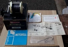 GARCIA MITCHELL MODEL NO 602P REEL CODE NO 1123 BOXED WITH SOME PAPERWORK