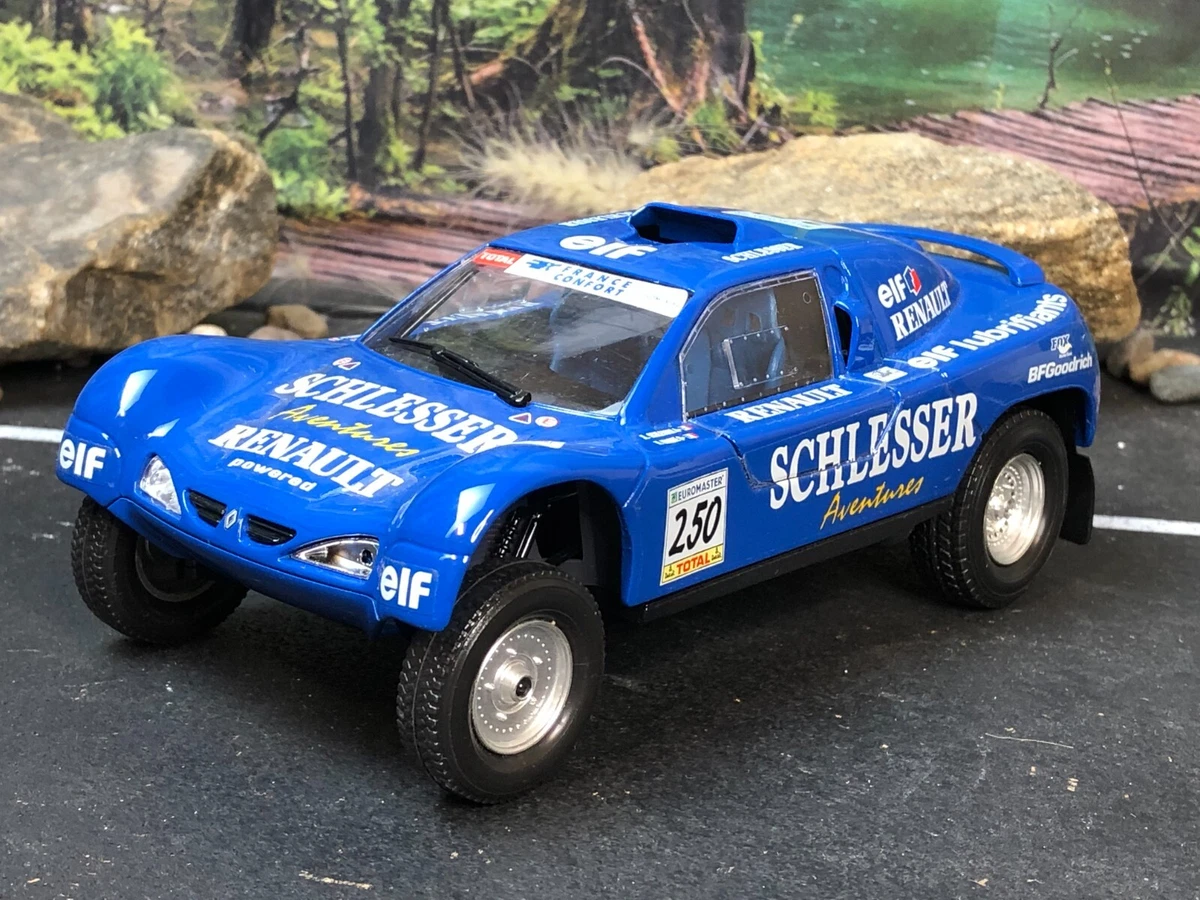 Burago 1/24 Diecast 1520 – Buggy Schlesser Bleu #250, Mini Voiture De Collection