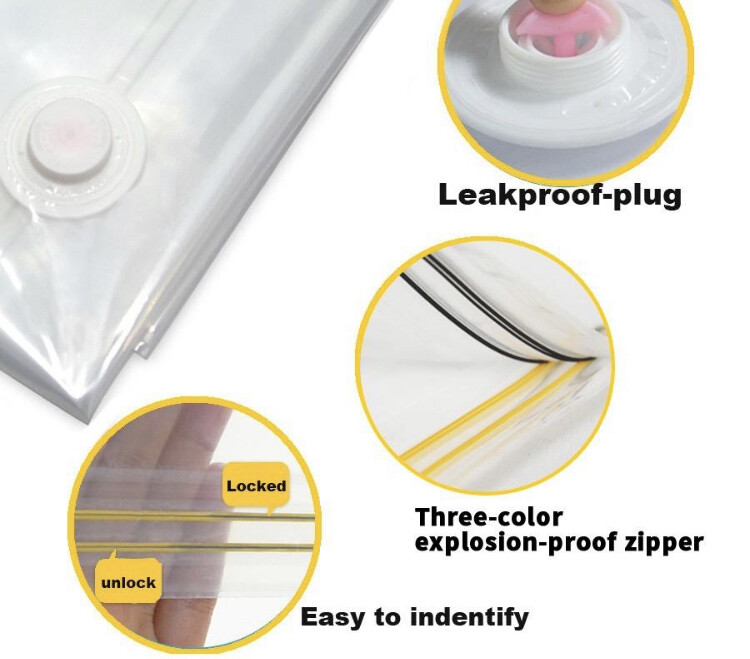 Extra Large Vacuum Storage Bags Duvet Large Space Savings 80x100 cm