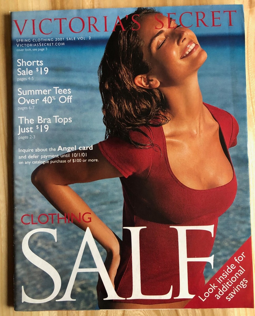 Victoria's Secret Clothing Sale 2001 Catalog 2, 84 pages of