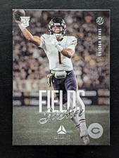 Justin Fields Chicago Bears 2021 Panini Chronicles Luminance #203 Rookie Card