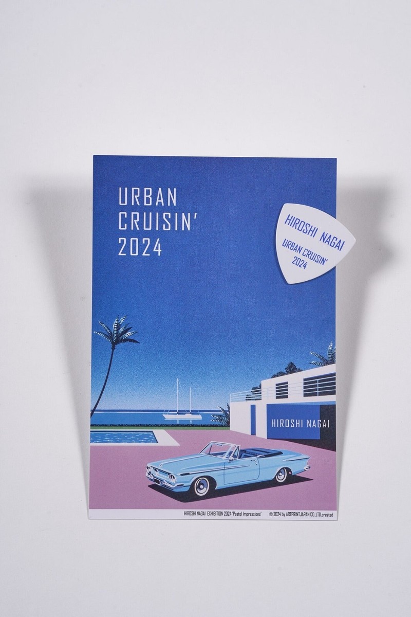 Hiroshi Nagai Art Print City Vibes Coastal Tide 350×350mm Acrylic