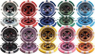 New Bulk Lot of 200 Ultimate Poker Chips - Pick Denominations!