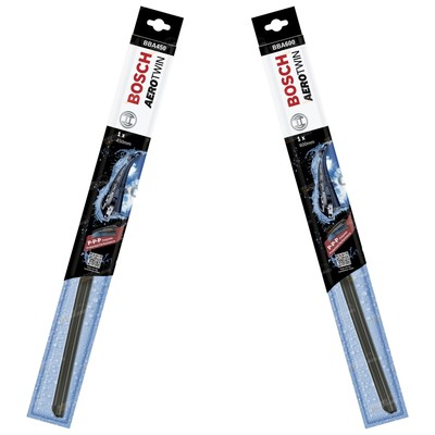 Front Pair Bosch Aerotwin Wiper Blades for Daewoo Tacuma U100 2000 to 2004