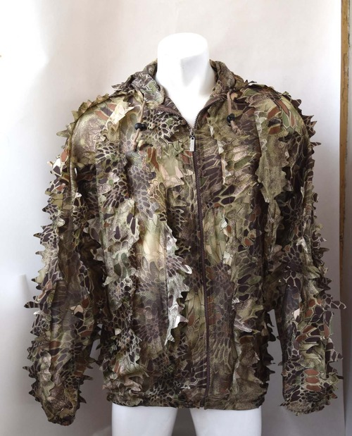 3D Leaf Camouflage Ghillie Suit Bionic Training Sniper Clothes Military