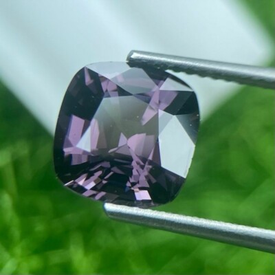 3.18 Cts | natural loose'' Spinel | Purple | Cushion Shape | Step cut - Burma