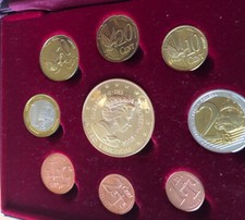 2002 Pattern Euro Coin Collection United Kingdom, Auflage 20.000, Queen Mum
