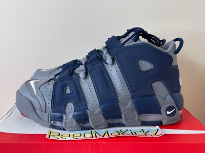 Nike Air More Uptempo '96 Georgetown Cool Grey Navy 2021 Mens 921948 003