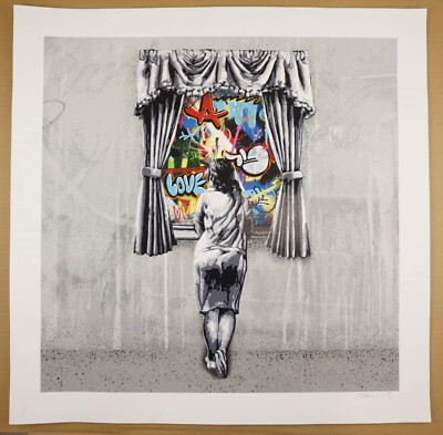 Martin Whatson Window Graffiti Prints Limited to 30 Silk screen