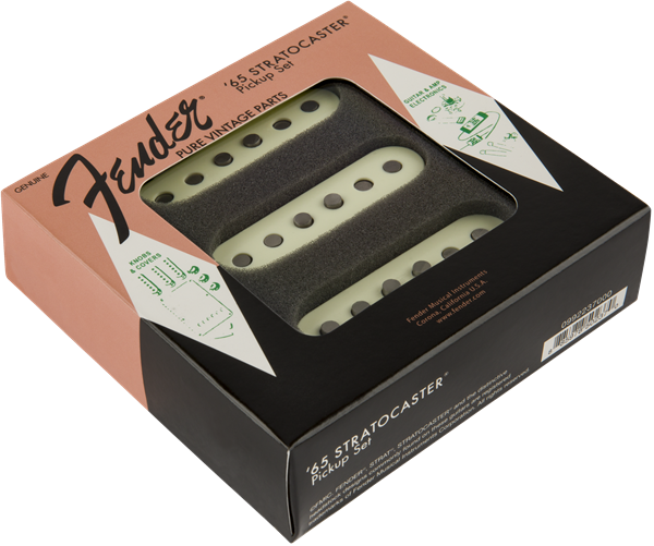 ギター 60s Strato Type Alnico5 ALNICO 5 / CLOTH WIRE Fender '65 STRAT PICKUP SET VINTAGE SURF