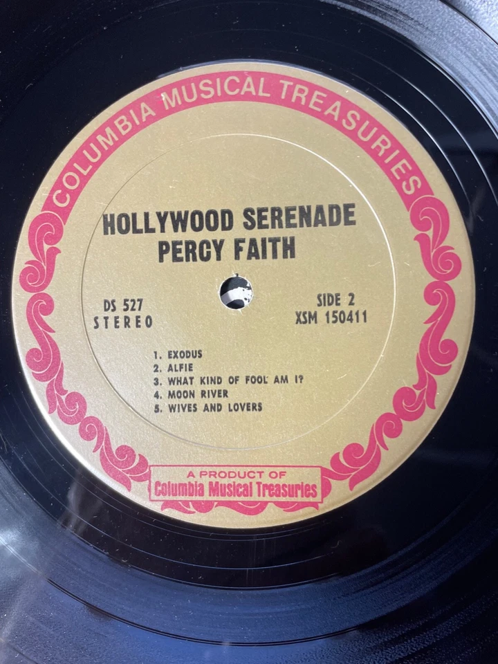 Percy Faith And His Orchestra – Hollywood Serenade LP JAZZ VG - Image 4 of 4