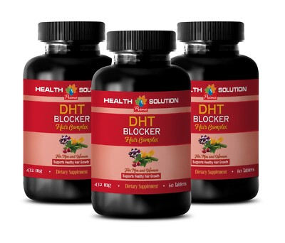anti inflammatory supplement - DHT BLOCKER HAIR FORMULA - antioxidant pills 3BOT
